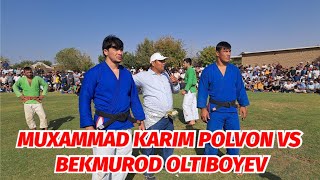 SUPER TOVOQ MUXAMMAD KARIM POLVON VS BEKMUROD OLTIBOYEV @Xiloliddin_Uz