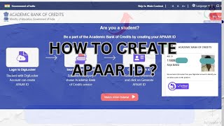 How to create Apaar ID | How to create Apaar ID | Create Apaar ID in mobile screenshot 3