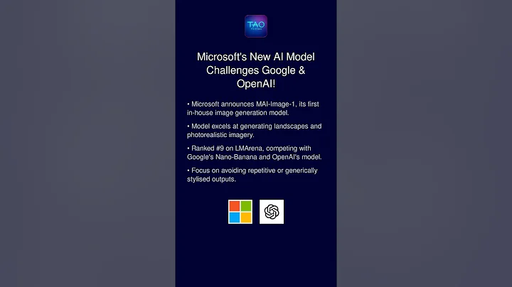 Microsoft's New AI Model Challenges Google & OpenAI!