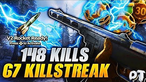 CRAZY "148 KILLS ON WORLD WAR 2!" 67 KILLSTREAK ON FLAK TOWER W/PPSH! SPAWN TRAP CONTAINMENT?