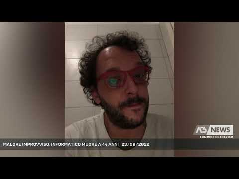 MALORE IMPROVVISO, INFORMATICO MUORE A 44 ANNI | 23/09/2022