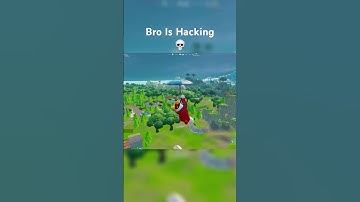 Is Bro Hacking????💀??? #fortnite #shorts #gaming #hacker