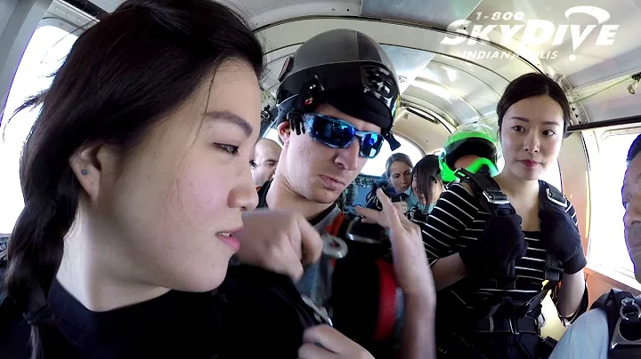 Hsiao-Ching Chiu's Tandem skydive!
