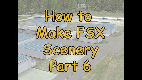 How To: Make FSX Scenery: Part 6 (taxiway and runway markings)