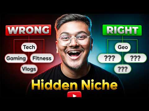 How To Find Right Niche On Youtube (2026) | Viral Channels का Secret 🚀