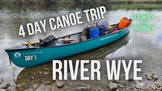 Canoeing the River Wye, Day 1 of 4