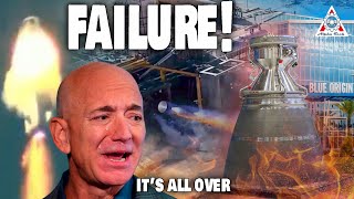 Disaster! Blue Origin BE-3, BE-4 is totally FAILURE... Never BEAT SpaceX!!!