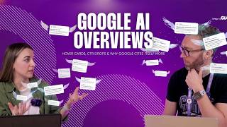 Google AI Overviews: Hover Cards, CTR Drops & Why Google Cites Itself More
