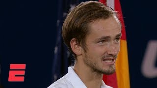 Daniil Medvedev credits the crowd after loss to Rafael Nadal | 2019 US Open Interviews