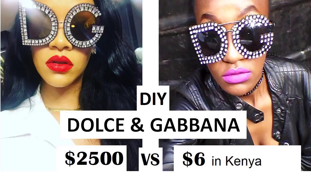 DIY D \u0026 G Dolce and Gabbana Sunglasses 