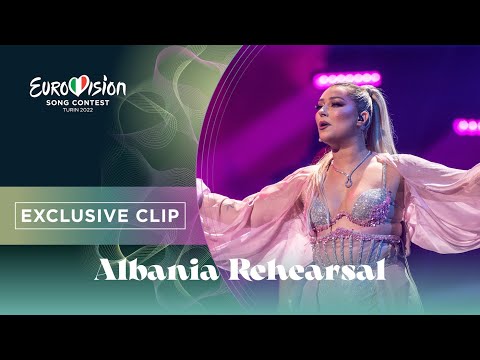 Ronela Hajati - Sekret - Exclusive Rehearsal Clip - Albania 🇦🇱  - Eurovision 2022