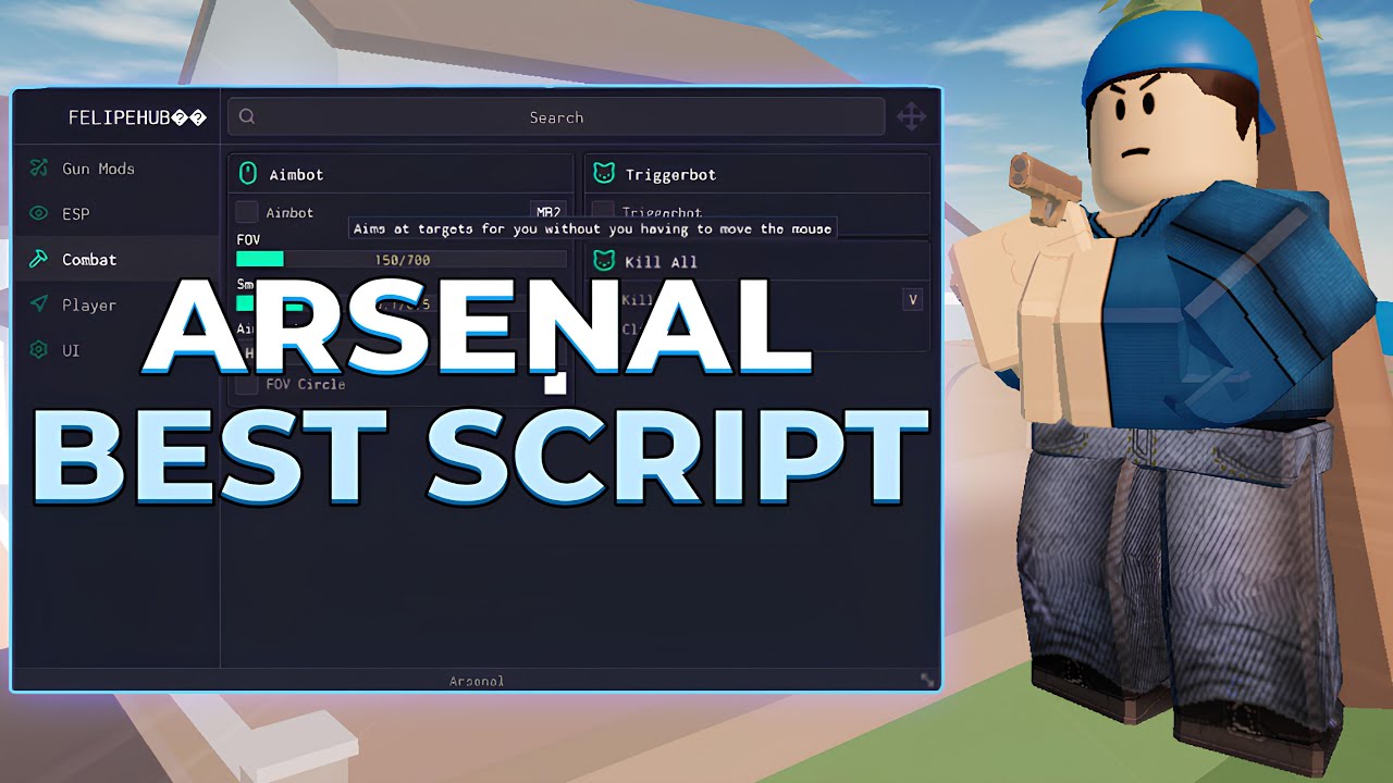 [OP!] Best ARSENAL Keyless Script | Kill All, Aimbot, ESP & More ...