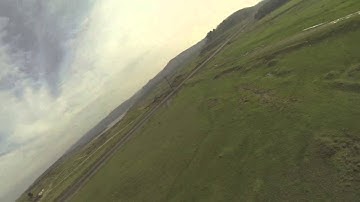 First Gopro Hero 3 Flight and Crash with Skywalker Sirius