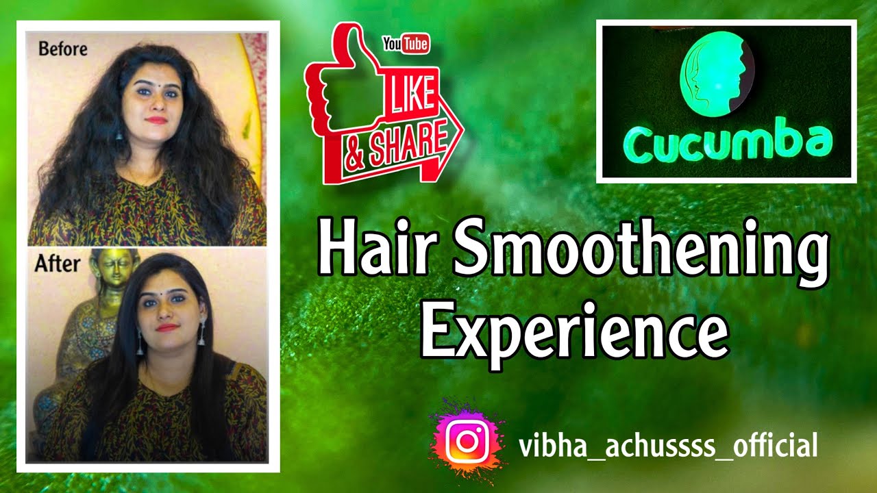 Permanent Hair Smoothening Experience @ Cucumba Family Salon, Adoor -  YouTube