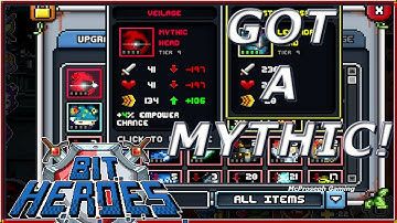 GOT A COUPLE MYTHICS [BIT HEROES] - YOUTUBE