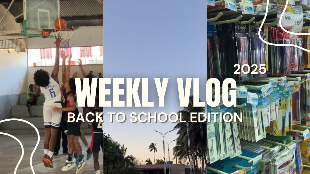 VLOG : Une semaine à Tamatave avec moi 🌴🤍 ( back to school edition )