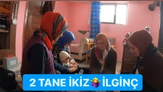 Bi̇r Ai̇lede 2 İki̇z Kardeşyaylada Sucuk Ekmek 