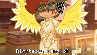 I am the righteous hand of god😇[]pt.35![]past aftons[]tw!-Roselyn[]MY AU[]