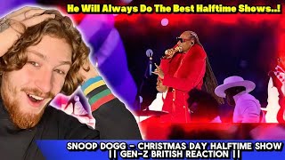 This Was A Generational Link Up..! || Snoop Dogg - Christmas Day Halftime Show || Reaction ||