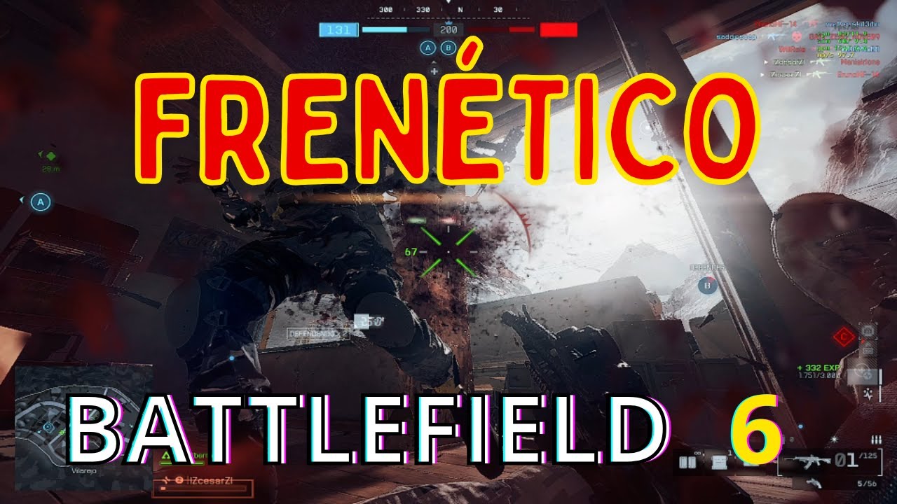 Ninguém Me Para! Gameplay FRENÉTICA no Battlefield 6