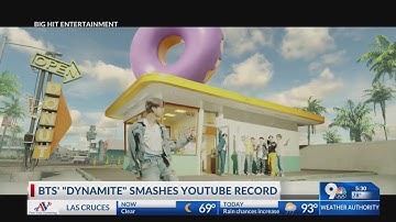 BTS SMASHES YOUTUBE RECORD