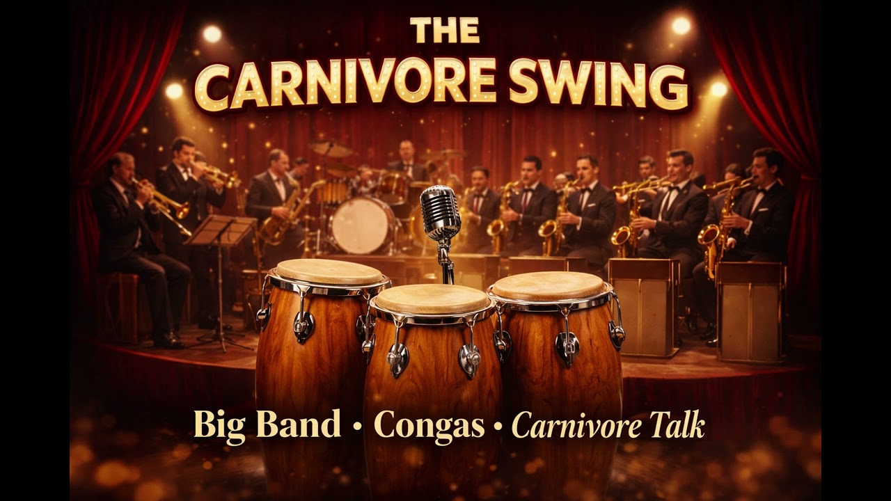 The Carnivore Groove 🥁🥩 | 50s Big Band with Congas