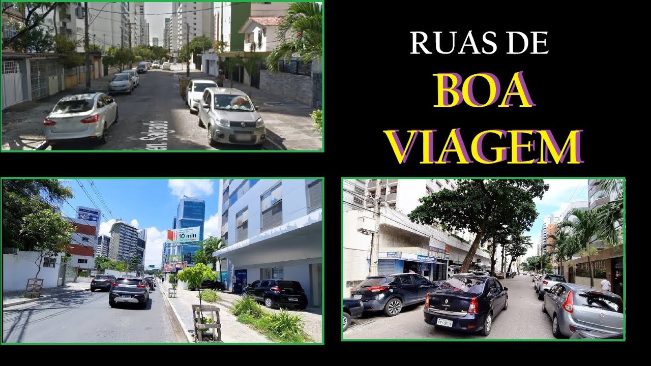 RUAS DE BOA VIAGEM ESCONDIDAS QUE NINGUÉM MOSTRA. BOA VIAGEM É O BAIRRO MAIS ORGANIZADO DO RECIFE