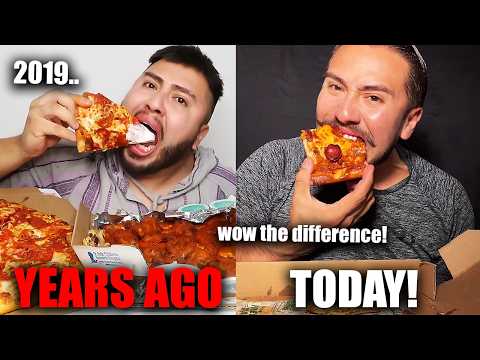 mukbangers YEARS AGO VS TODAY