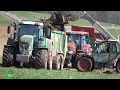 Miststreuen mit FENDT 828 Vario und CASE Puma 230 CVX | CLAAS Scorpion | Agrar-Impresssionen