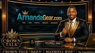 CROWN TALK™ DAILY | AmandaGear.com — Premium Tech &amp; Electronics | Maxwell Rise™ Ep. 11