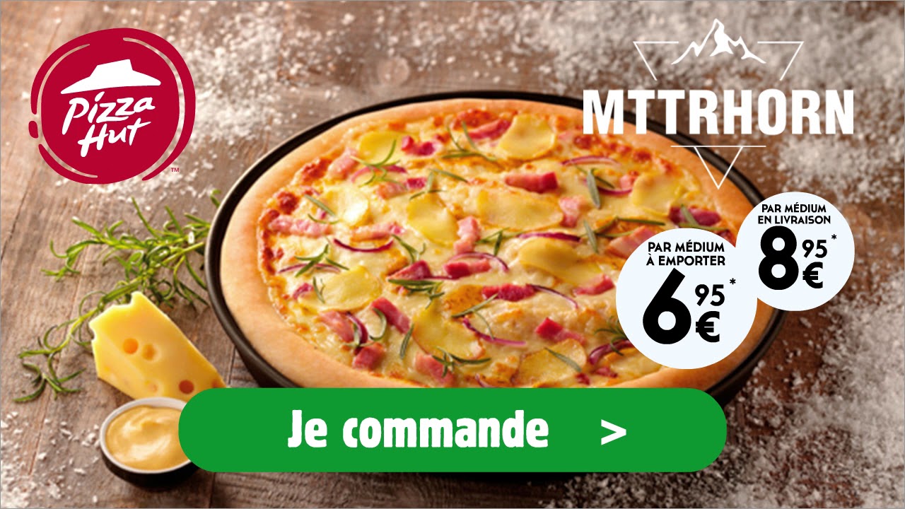 La nouvelle pizza MTTRHORN chez Pizza Hut Belgique YouTube