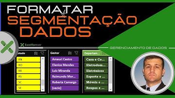Formatar cores da segmentação de dados