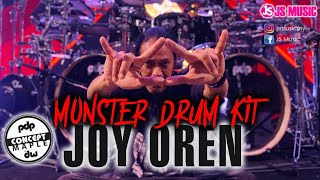 Joy Oren&#39;s Monster PDP Drumset | Setup | Soundcheck with Search Band |Search AME2021