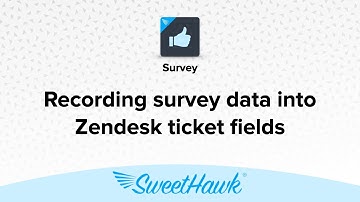 Recording survey data into Zendesk ticket fields