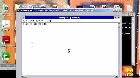 Windows 3.1 in DOSBox.avi