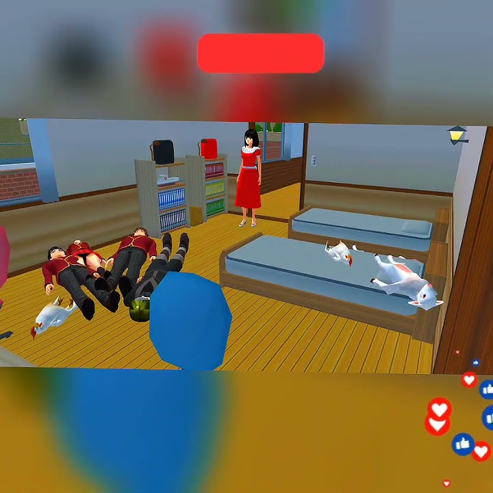 Hee Macarena!😂 sakura style #usa #roblox #minecraft #shorts