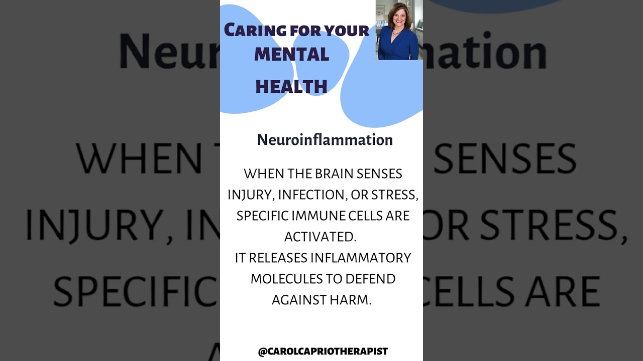 Neuroinflammation - good and bad