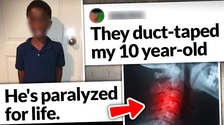 These schools' punishments are criminal. A kid is now paralyzed for life.