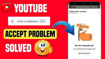 No New Request Yet Youtube Collaboration Problem Fix | Youtube Collaboration Problem Solved