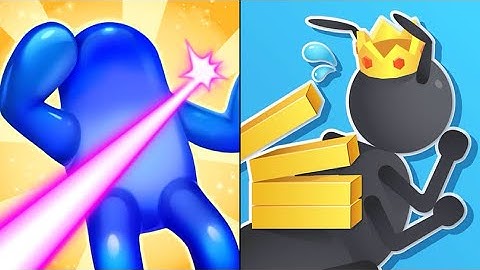BLOB SHOOTER VS TINY RUN 3D 🟤New Levels Big New Update Max Walkthrough Android iOS Gameplay. EP 110