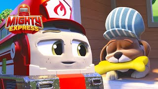 Flicker Saves The Dog House Mighty Express Clips Cartoons For Kids
