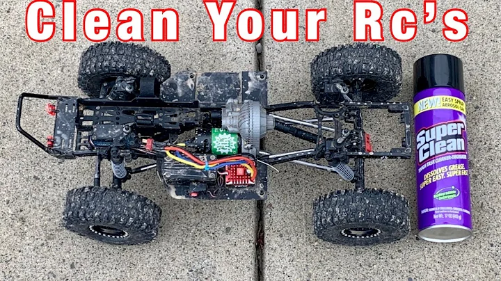 How to Clean an RC Car or RC Truck Easily with Super Clean
