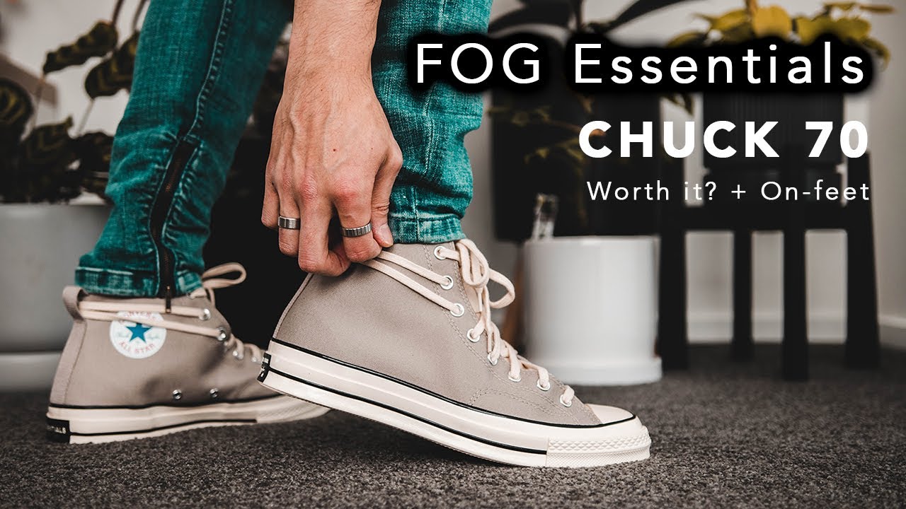 fog essentials x converse chuck 70