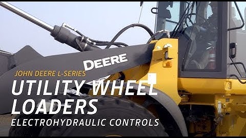 EH Operator Controls | John Deere L-Series Mid-Size Wheel Loaders