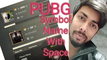PUBG Mobile Symbol Name With Space Like Dynamo | How To Change Name 🔥🔥