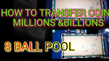 transfer coins in 8 ball pool