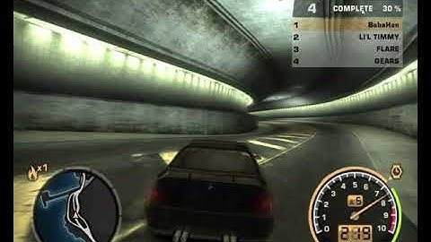 Need for Speed™ Most Wanted- Playing NFS world loop sprint with M3 GTR as a beginner