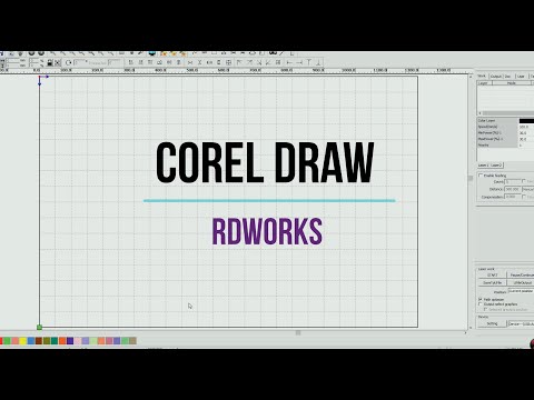 CorelDRAW + RDWorks