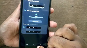 How To Change Navigation Button Order In Samsung Galaxy Mobile | Gestures and Navigation Controls