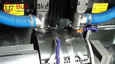 CV Brake Lining Drilling Machine